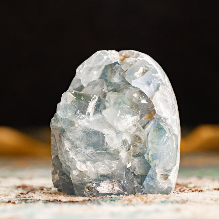 Celestite Crystal Egg | 2.67 lbs