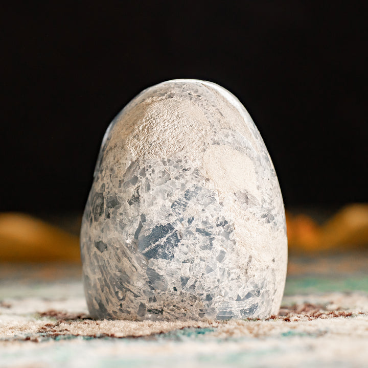 Celestite Crystal Egg | 2.67 lbs