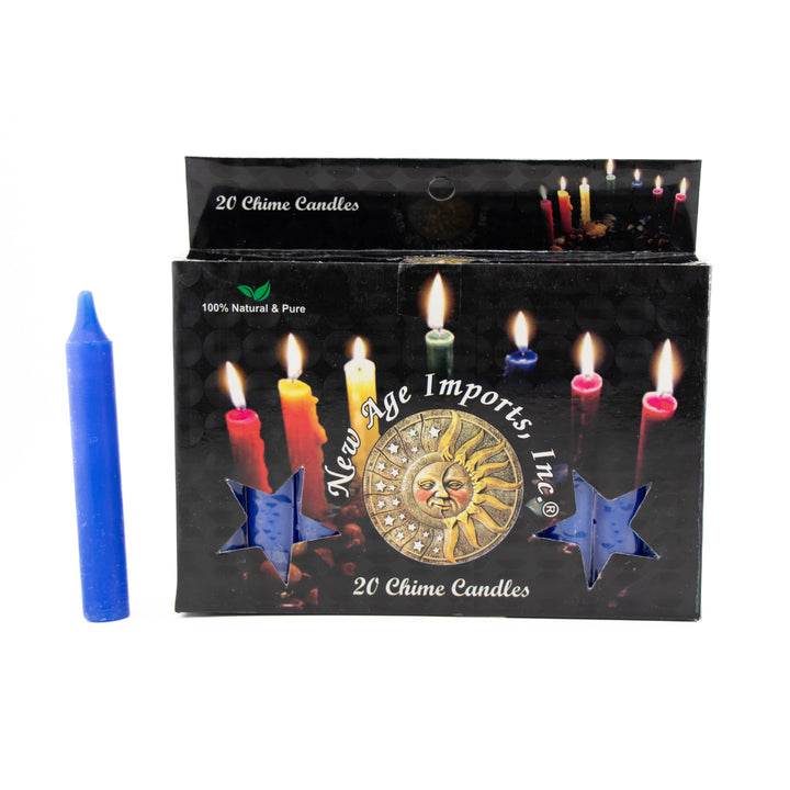 Multicolor Chime Intention Candles – Individual Ritual Candles for Spells, Altars, & Manifestation