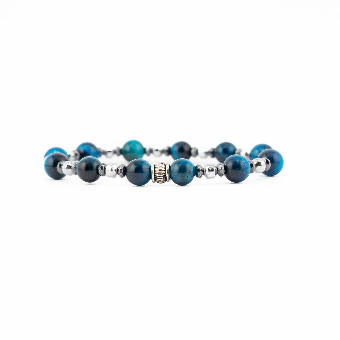 Blue Tiger’s Eye Bracelet – Confidence & Inner Strength