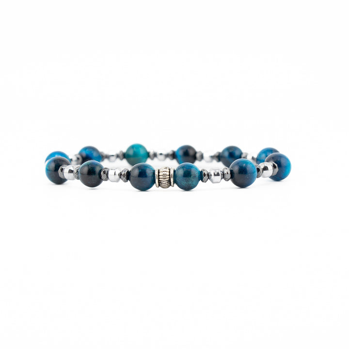 Blue Tiger’s Eye Bracelet – Confidence & Inner Strength