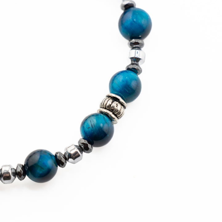 Blue Tiger’s Eye Bracelet – Confidence & Inner Strength