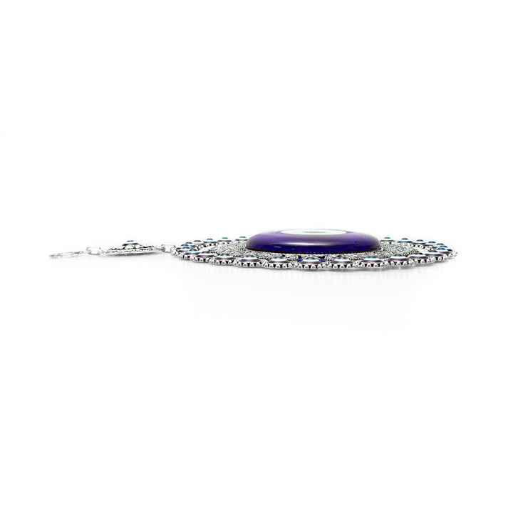 Authentic Nazar/Evil Eye Wall Decor with Sunshine Figure, 9" Inch