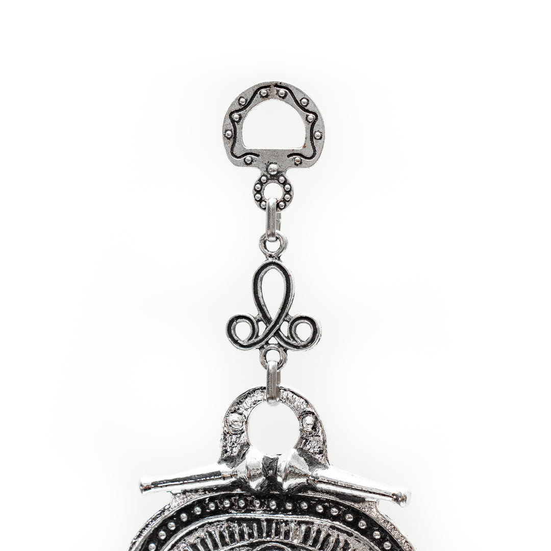 Authentic Nazar/Evil Eye Wall Decor with Hamsa Hand, 16" Inch