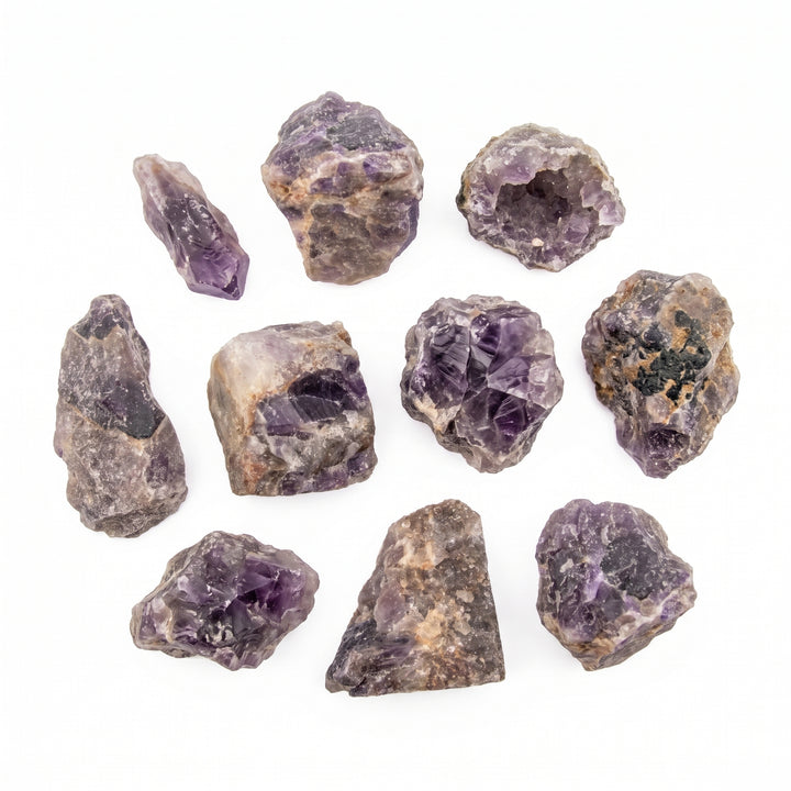 Amethyst Rough Crystals | Clarity & Spiritual Growth
