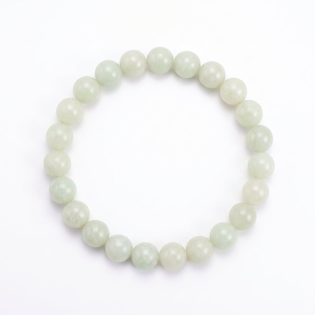 Luminous Glow-in-the-Dark Metal-Free Stretch Bracelet – 8mm Radiant Statement Jewelry