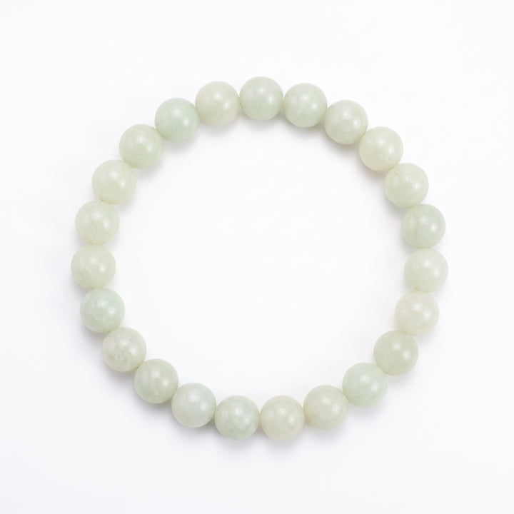 Luminous Glow-in-the-Dark Metal-Free Stretch Bracelet – 8mm Radiant Statement Jewelry