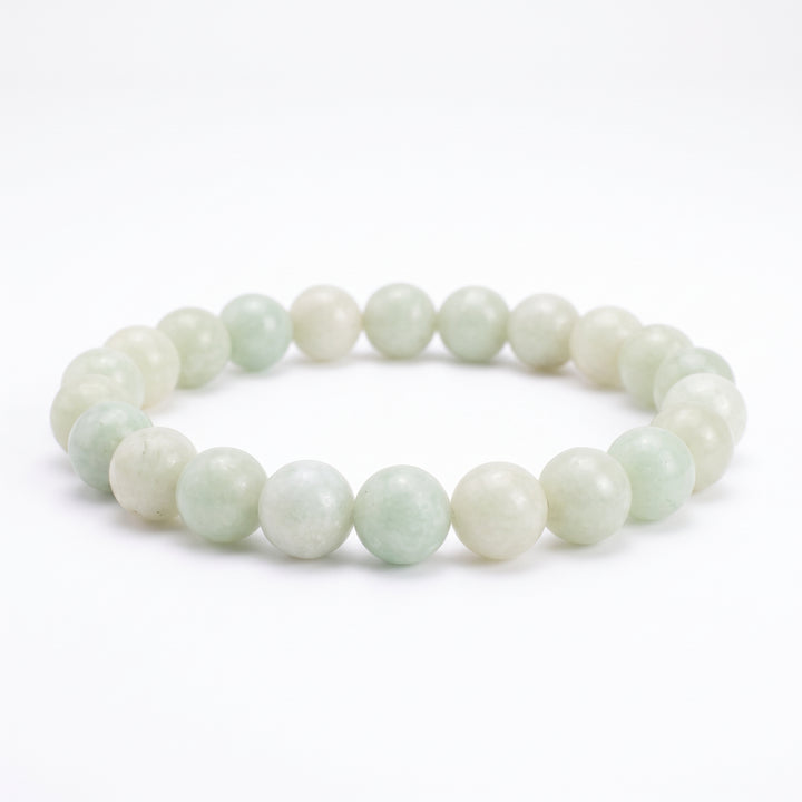 Luminous Glow-in-the-Dark Metal-Free Stretch Bracelet – 8mm Radiant Statement Jewelry