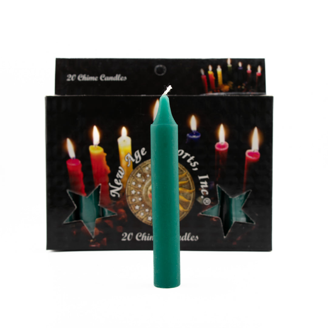 Multicolor Chime Intention Candles – Individual Ritual Candles for Spells, Altars, & Manifestation