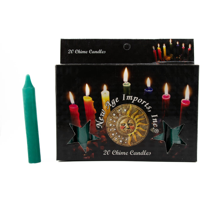 Multicolor Chime Intention Candles – Individual Ritual Candles for Spells, Altars, & Manifestation
