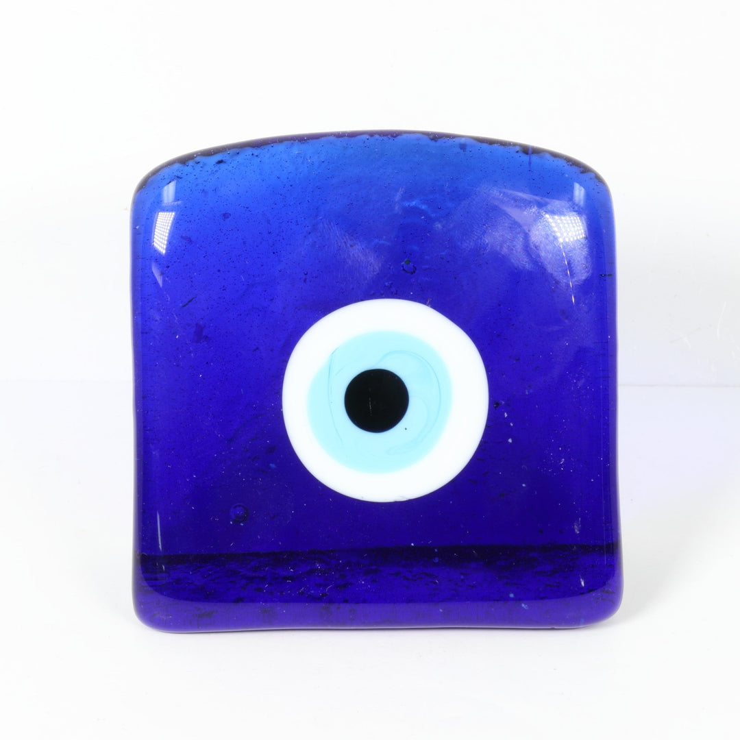 Handmade Cut Base Lampwork Nazar/Evil Eye, 3.5" Inch