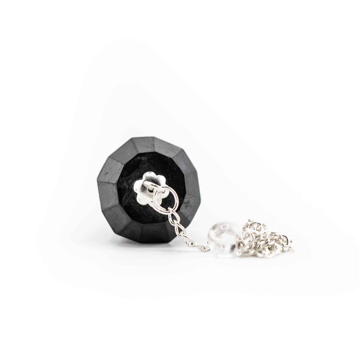 Shungite Pendulum – Ultimate Purification & EMF Shielding Tool for Deep Grounding, Divination & Spiritual Detox