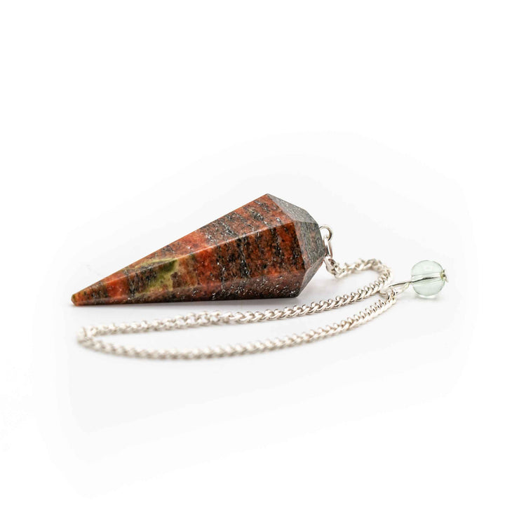 Unakite Pendulum – Emotional Balance & Healing Tool for Grounded Divination & Heart Chakra Energy Work