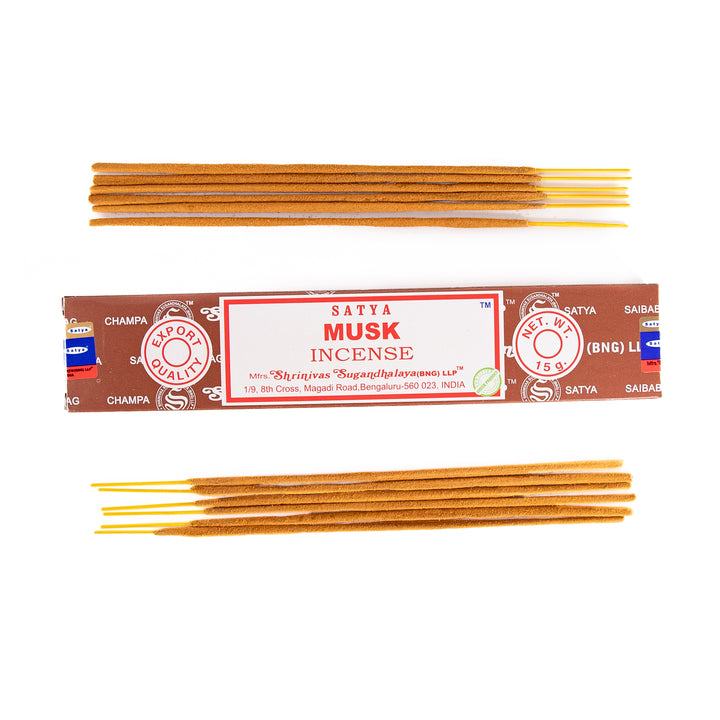 Satya Musk Incense Sticks – 15g