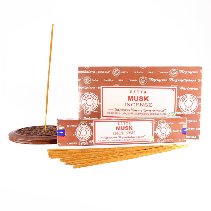Satya Musk Incense Sticks – 15g