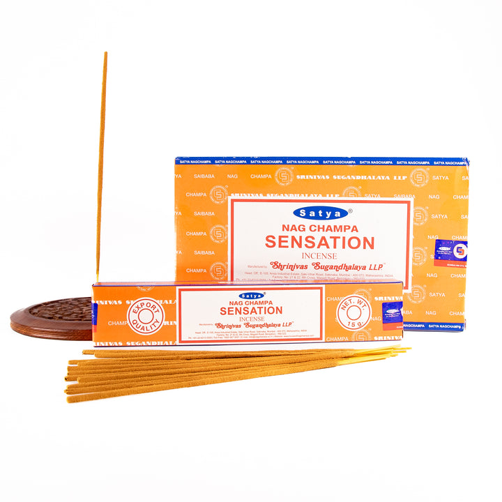 Satya Nag Champa Sensation, Incense Sticks, 15 Grams