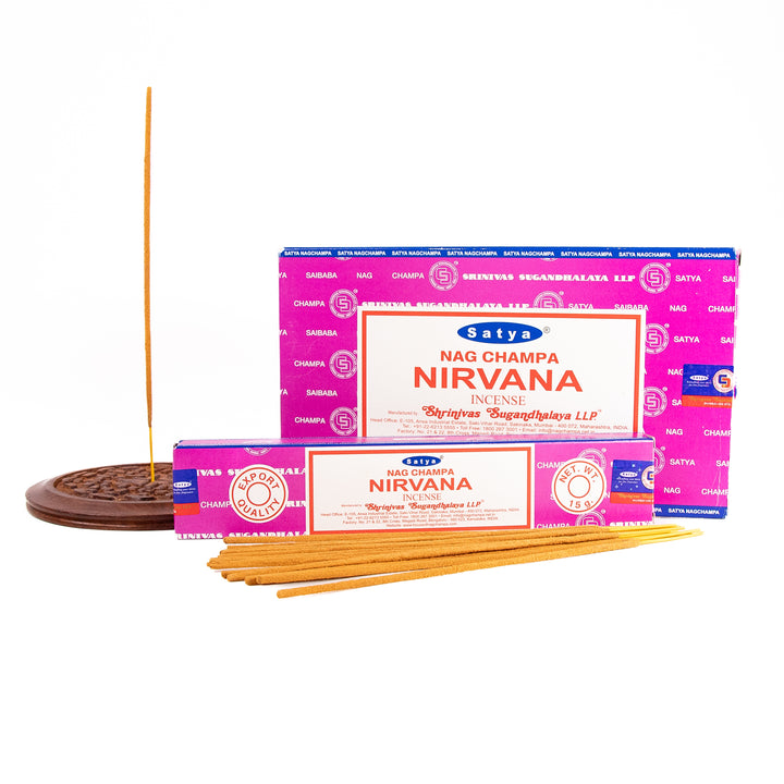 Satya Nag Champa Nirvana Incense Sticks – 15g