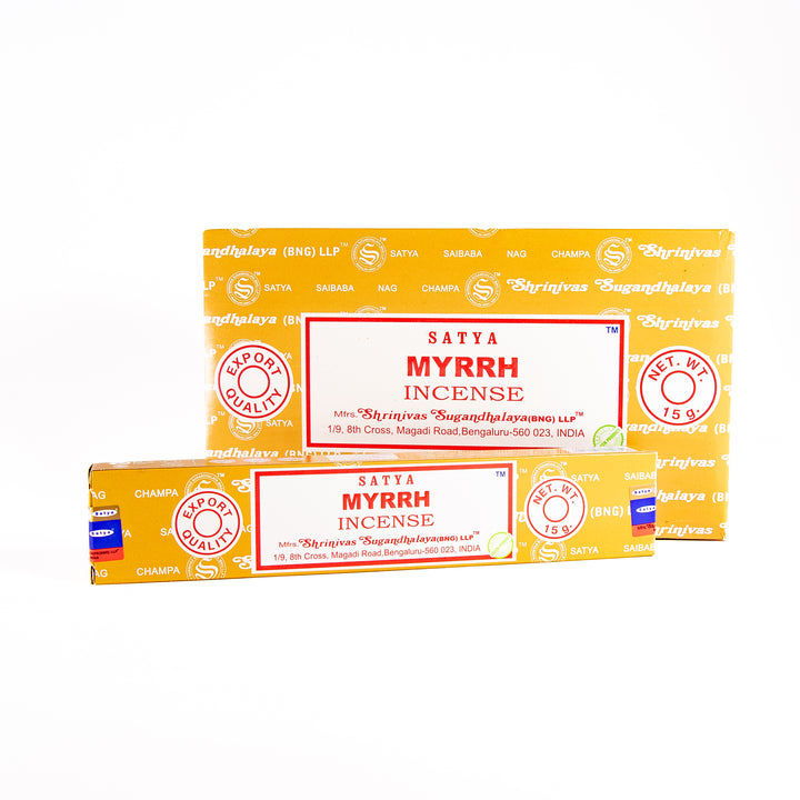 Satya Myrrh Incense Sticks – 15g