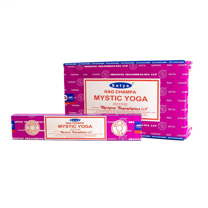 Incienso Satya Nag Champa Mystic Yoga (15 g)