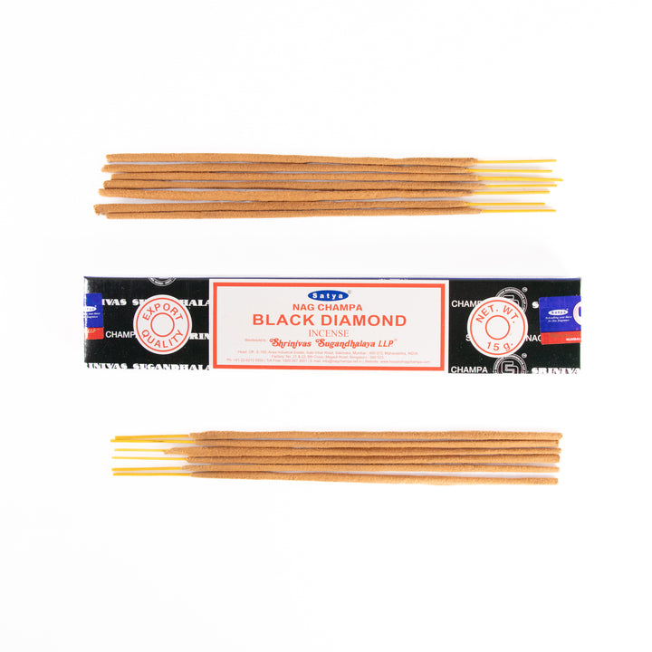 Satya Black Diamond Incense Sticks – 15g