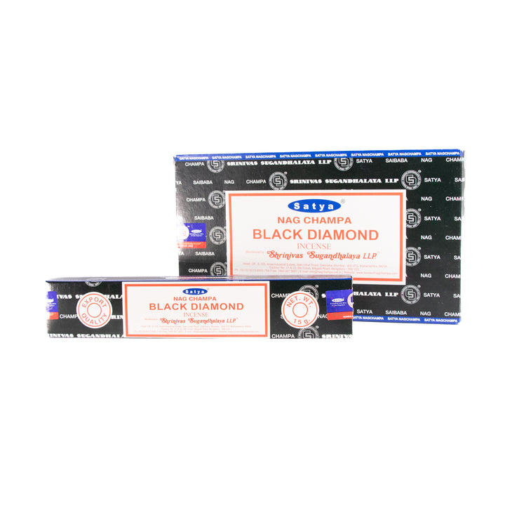 Satya Black Diamond Incense Sticks – 15g
