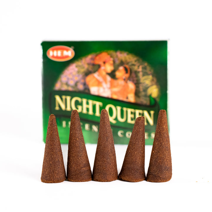 HEM Night Queen Incense Cones (24g)