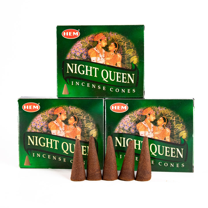 HEM Night Queen Incense Cones (24g)