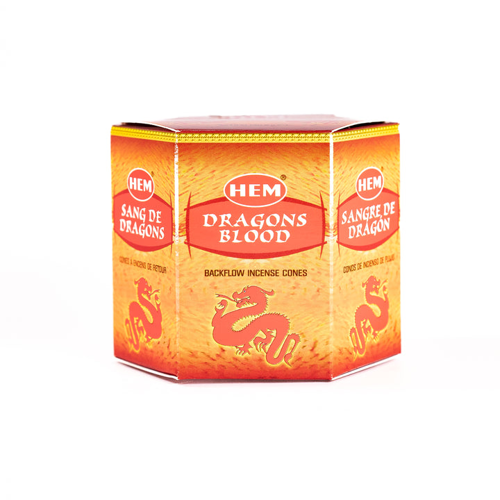 HEM Dragon’s Blood Backflow Incense Cones