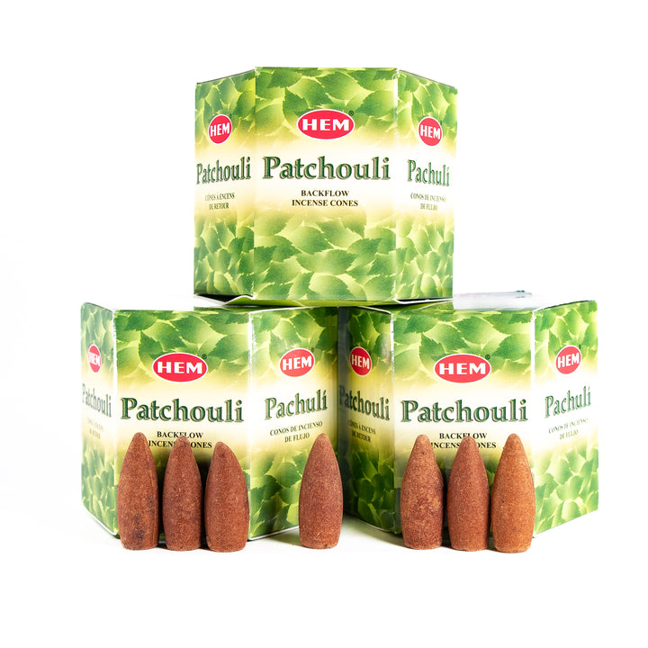 HEM Patchouli Backflow Incense Cones