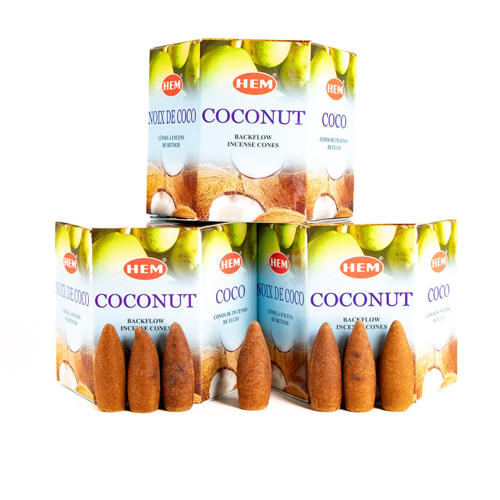 HEM Coconut Backflow Incense Cones