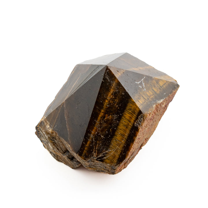Natural Tiger’s Eye Power Point – Grounding, Focus & Confidence