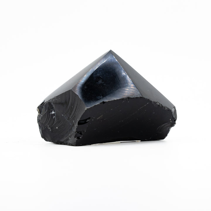 Obsidian Power Point – Grounding, Protection, & Truth