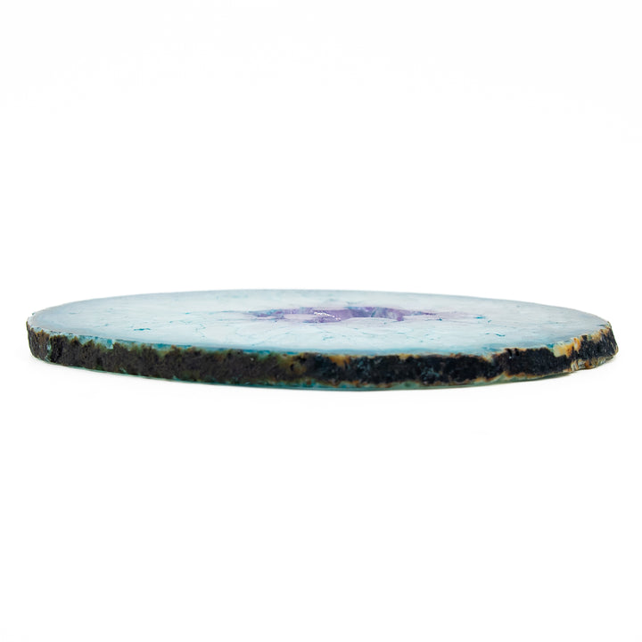 Natural Blue Agate Slice – Calm, Clarity & Harmony