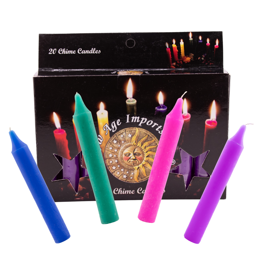 Multicolor Chime Intention Candles – Individual Ritual Candles for Spe ...