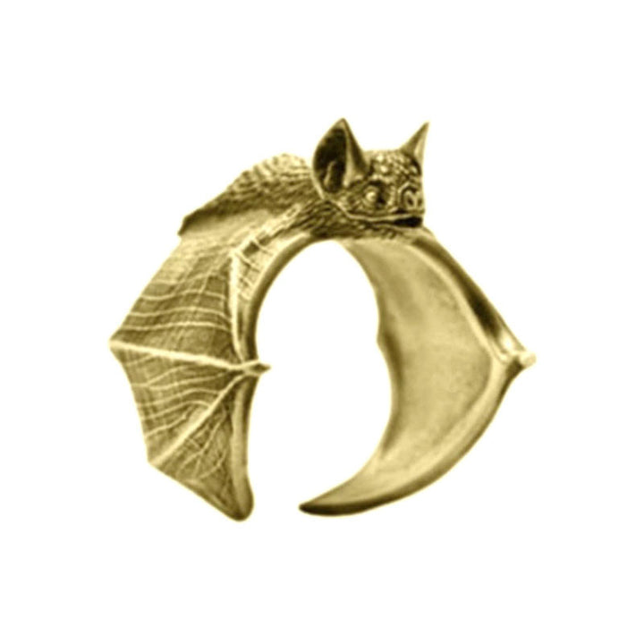 Bat Ring – Gothic Wrap Ring in Silver or Gold Finish