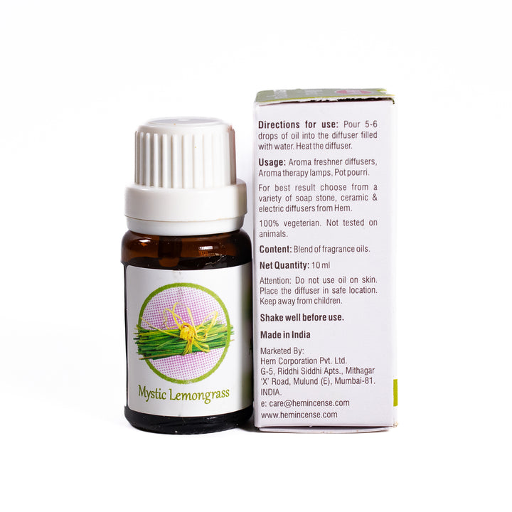 Aceite aromático de limoncillo místico HEM (10 ml)