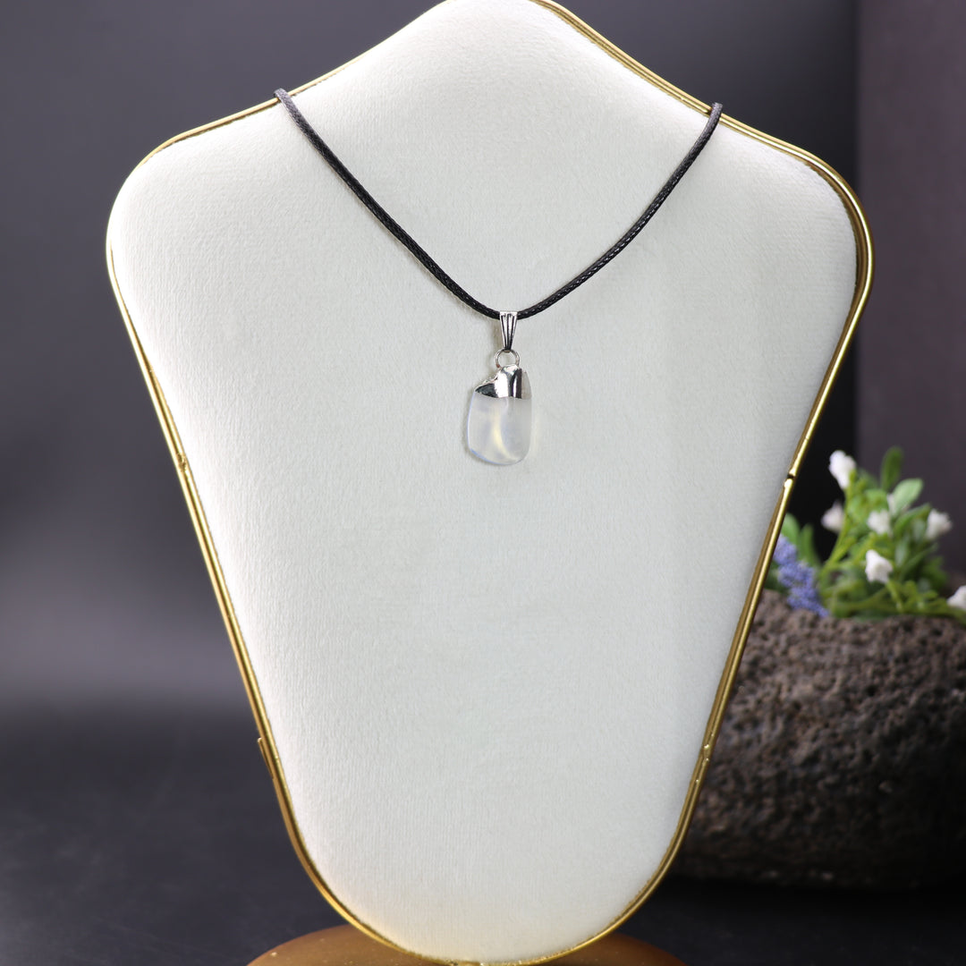 Handcrafted Natural Opalite Gemstone Pendant Necklace