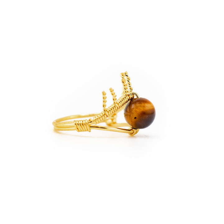Natural Gemstone Ring for Women & Men - Gemstone Ring Jewelry Gift