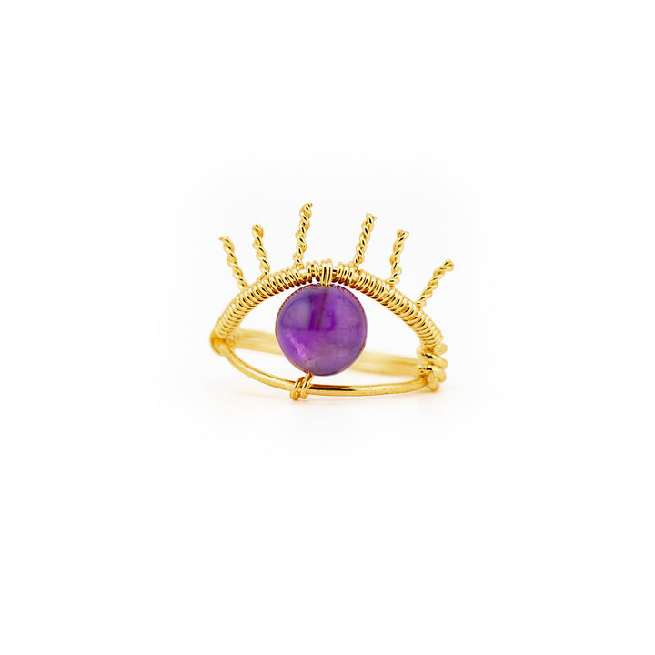 Natural Gemstone Ring for Women & Men - Gemstone Ring Jewelry Gift