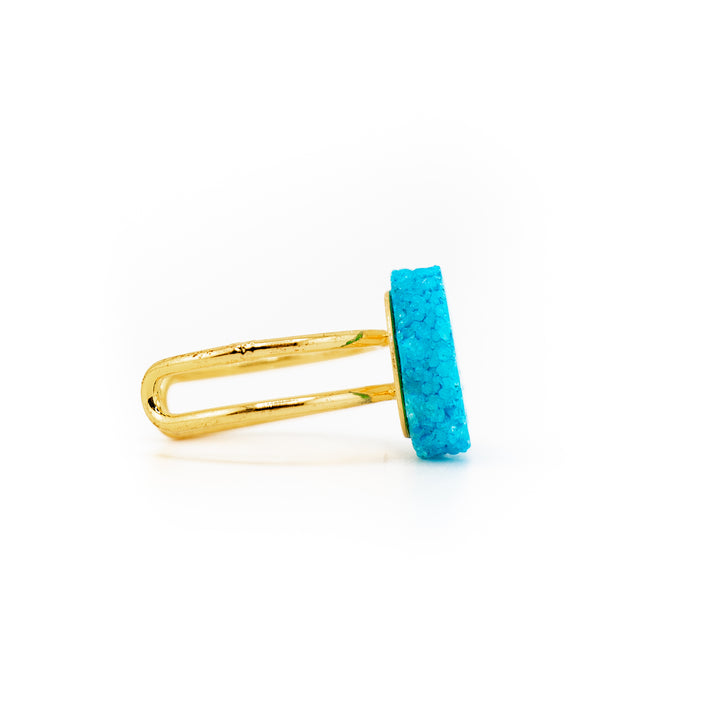Anillo de calcita para mujer y hombre - Joyas con piedras preciosas