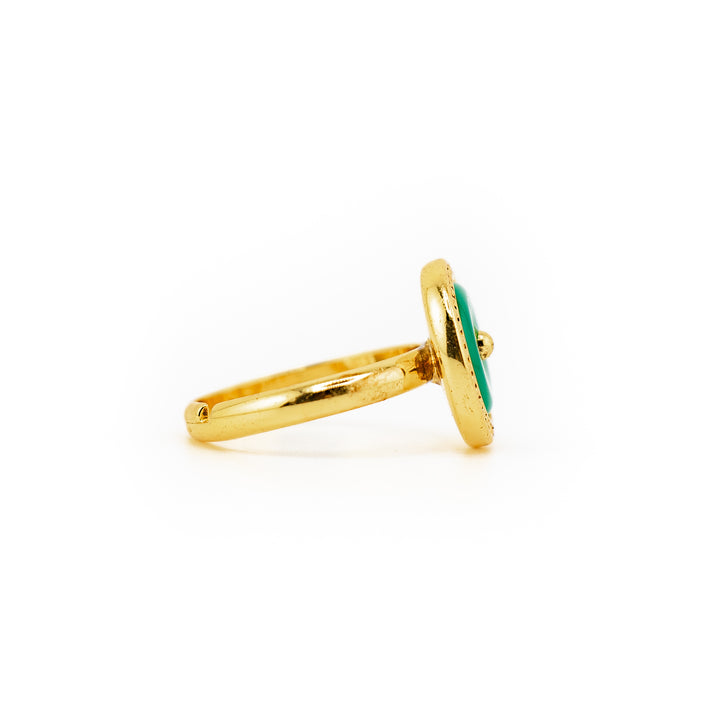 Bague en pierres précieuses naturelles pour femmes et hommes - Cadeau bijou en pierres précieuses