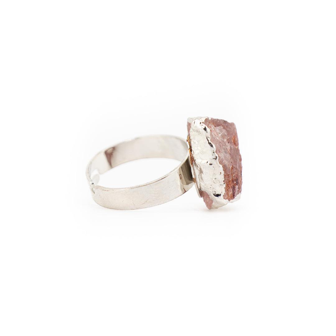 Anillo de piedras preciosas naturales para mujer y hombre - Regalo de joyería con piedras preciosas