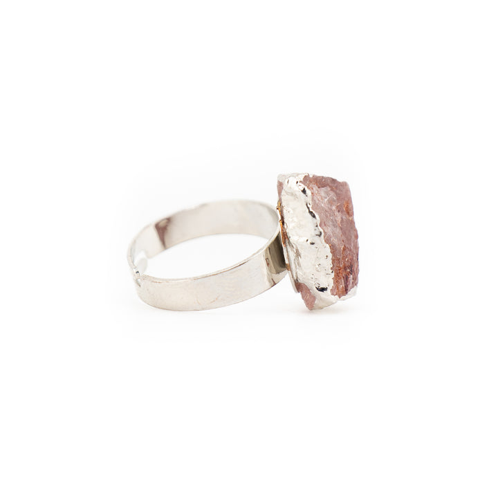 Anillo de piedras preciosas naturales para mujer y hombre - Regalo de joyería con piedras preciosas