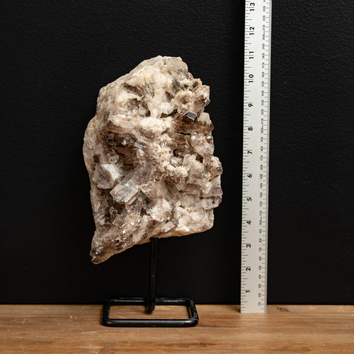 One-of-a-Kind Smoky Quartz on Stand – 11" Collector’s Crystal for Grounding & Abundance (2.85 kg)