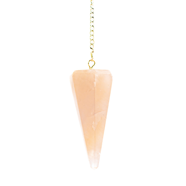Rose Quartz Pendulum – Heart-Centered Divination Tool for Love, Healing & Inner Clarity