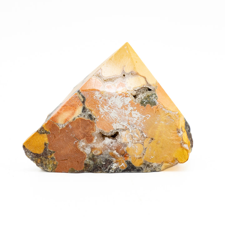 Yellow Cobra Jasper Power Point – Courage, Protection & Wisdom