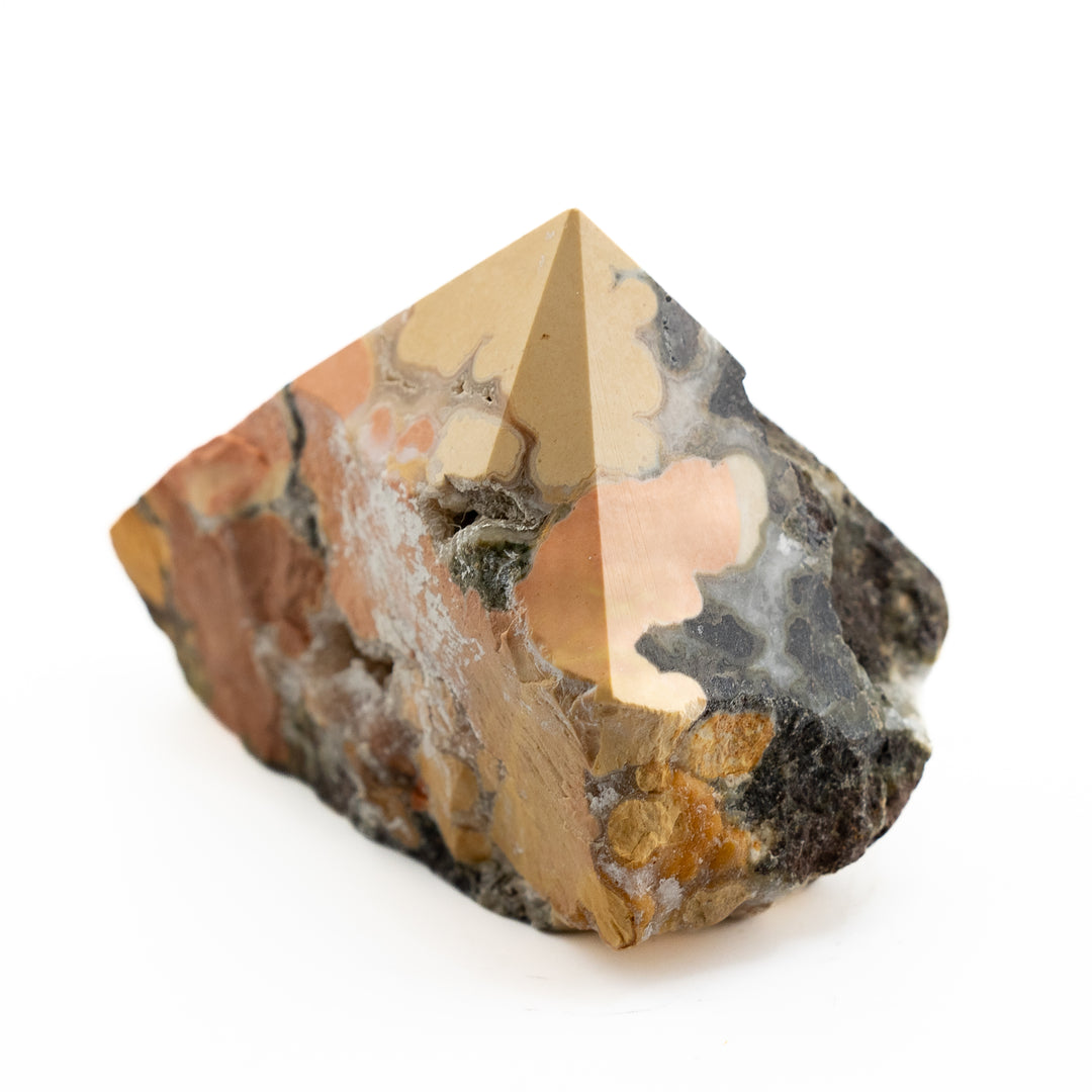 Yellow Cobra Jasper Power Point – Courage, Protection & Wisdom