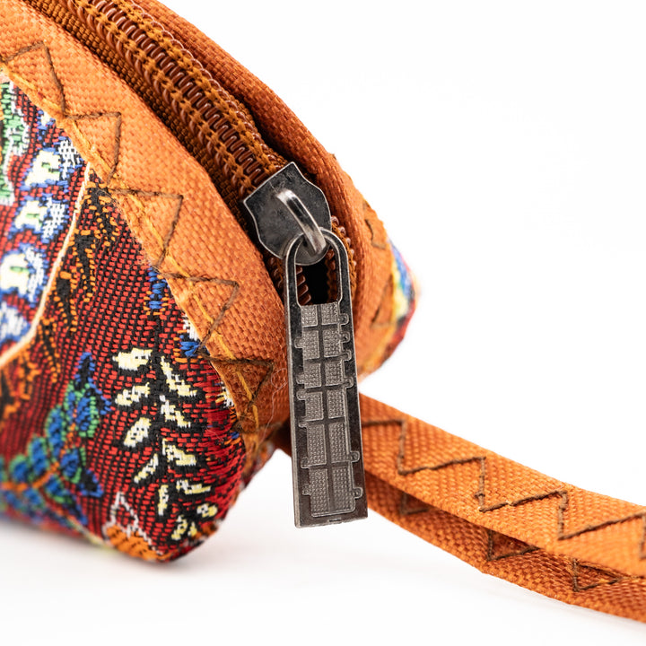 Authentic Turkish Tapestry Pouches – Blue Paisley & Terra Rouge Variants