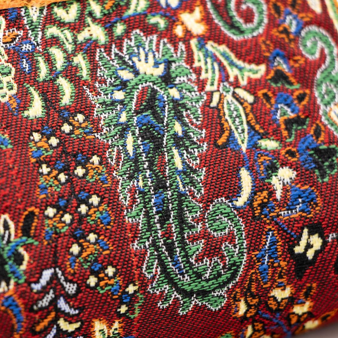 Authentic Turkish Tapestry Pouches – Blue Paisley & Terra Rouge Variants