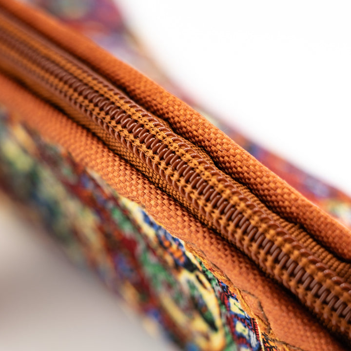Authentic Turkish Tapestry Pouches – Blue Paisley & Terra Rouge Variants